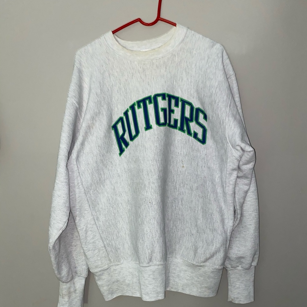 Vintage Rutgers pullover